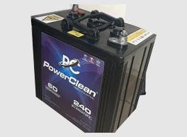 powerclean golf cart battery